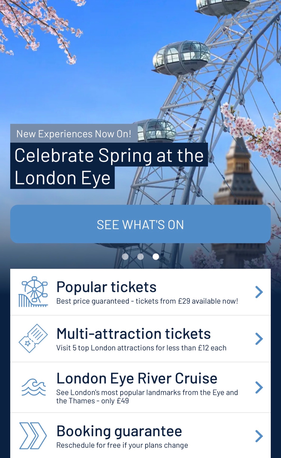 London Eye Ride Time London Eye | The iconic observation wheel of London